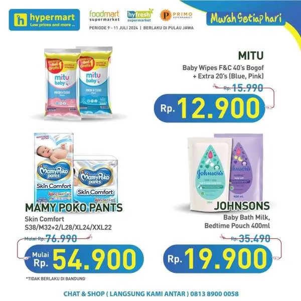 Promo Hypermart Hyper Diskon Weekday Periode 9-11 Juli 2024