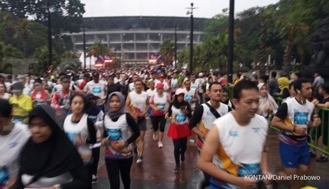 12.000 peserta mengikuti Electric Jakarta Marathon 2018