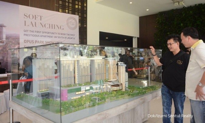 Izumi Sentul Realty targetkan satu tower apartemen Opus Park ludes terjual tahun ini