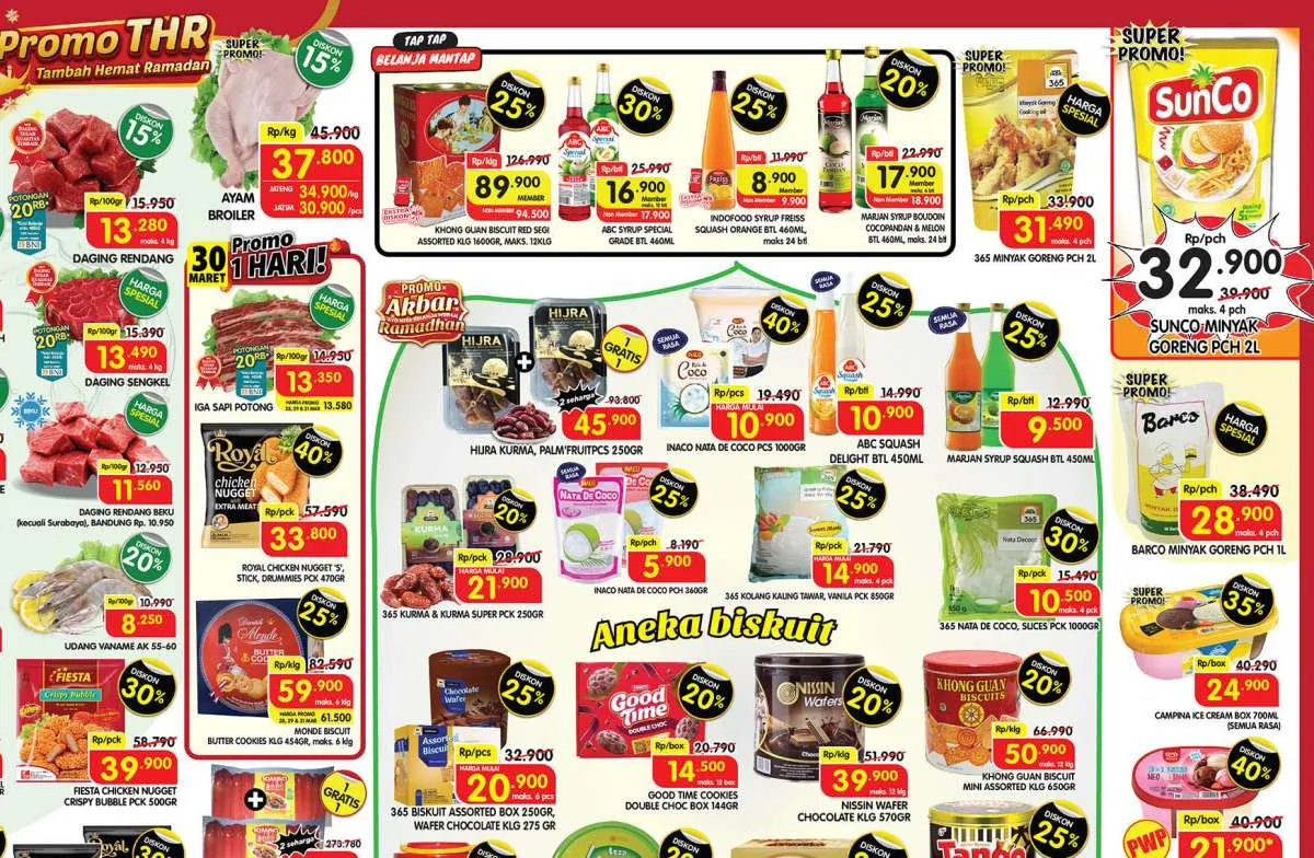Promo JSM Superindo THR Ramadhan Berakhir Hari Ini 31 Maret 2024, Diskon Akhir Bulan