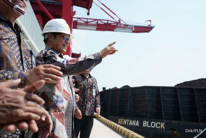 Dermaga batubara berkapasitas 7 juta ton untuk PLTU Jawa-7 resmi beroperasi