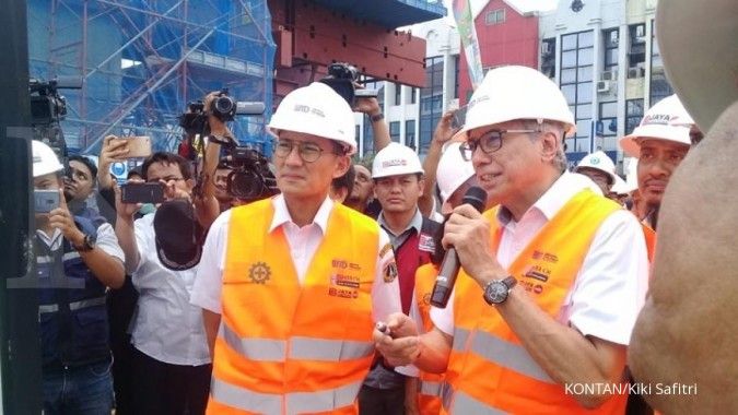 Bisa jadi akses Transjakarta, Anies-Sandi kini dukung proyek enam ruas tol dalam kota