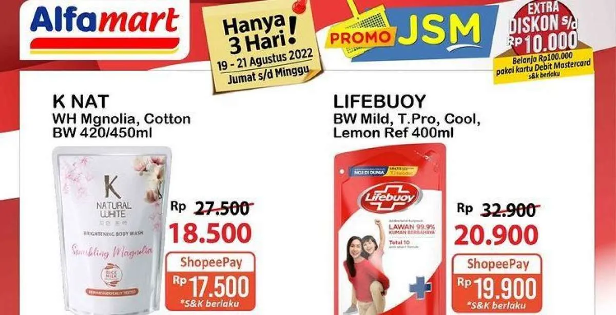 Promo JSM Alfamart 19-21 Agustus 2022, Berikut Katalog Selengkapnya