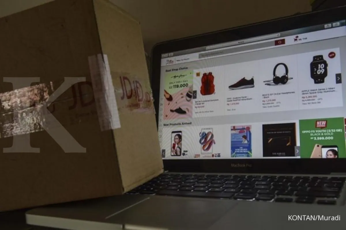 Pertumbuhan transaksi online mulai mengkerut, ini pemicunya