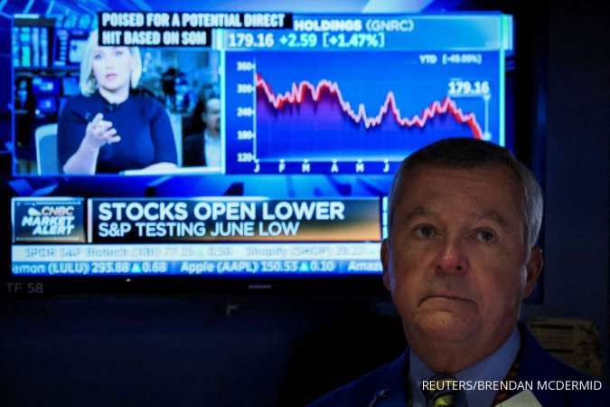 Wall Street Melemah, Rally Saham Pertumbuhan Tersendat