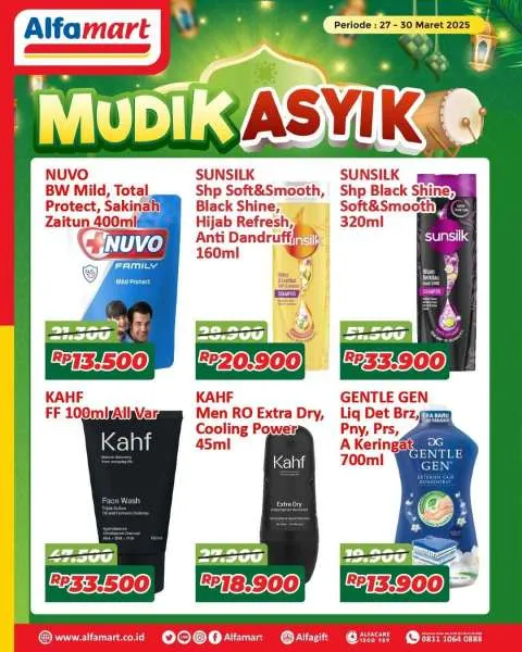 Promo Mudik Alfamart Periode 27-30 Maret 2025