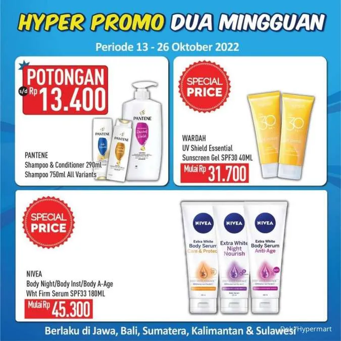 Promo Hypermart Dua Mingguan Periode 13-26 Oktober 2022