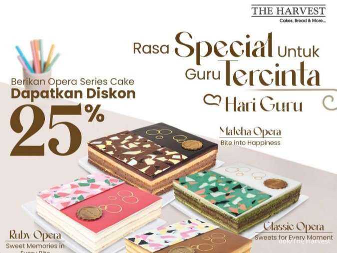 Promo The Harvest Edisi Hari Guru 21-25 November 2024 Diskon 25%