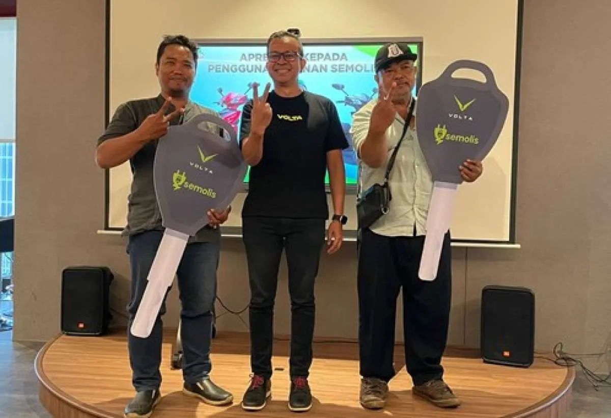 Semolis dan Volta Merayakan Pencapaian 1 Juta Transaksi Bersama Pengguna Setianya