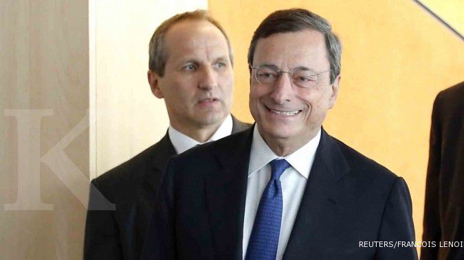 Bank sentral Eropa pertahankan suku bunga