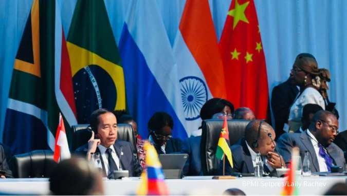 Hadiri KTT BRICS, Jokowi Tegaskan Hak Negara Berkembang Perlu Diperjuangkan Bersama 