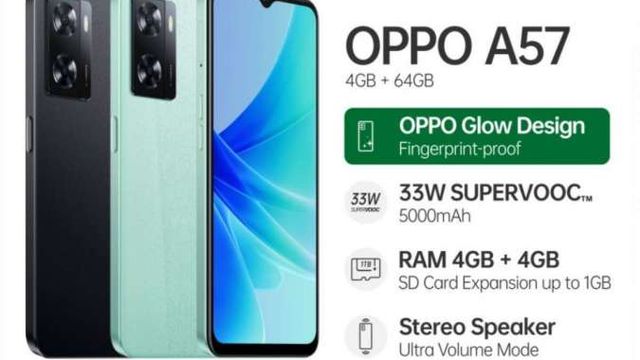 ram oppo a57 2022