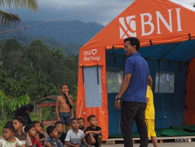 BNI Hadirkan Trauma Healing bagi Anak-Anak Korban Banjir di Aceh Tenggara
