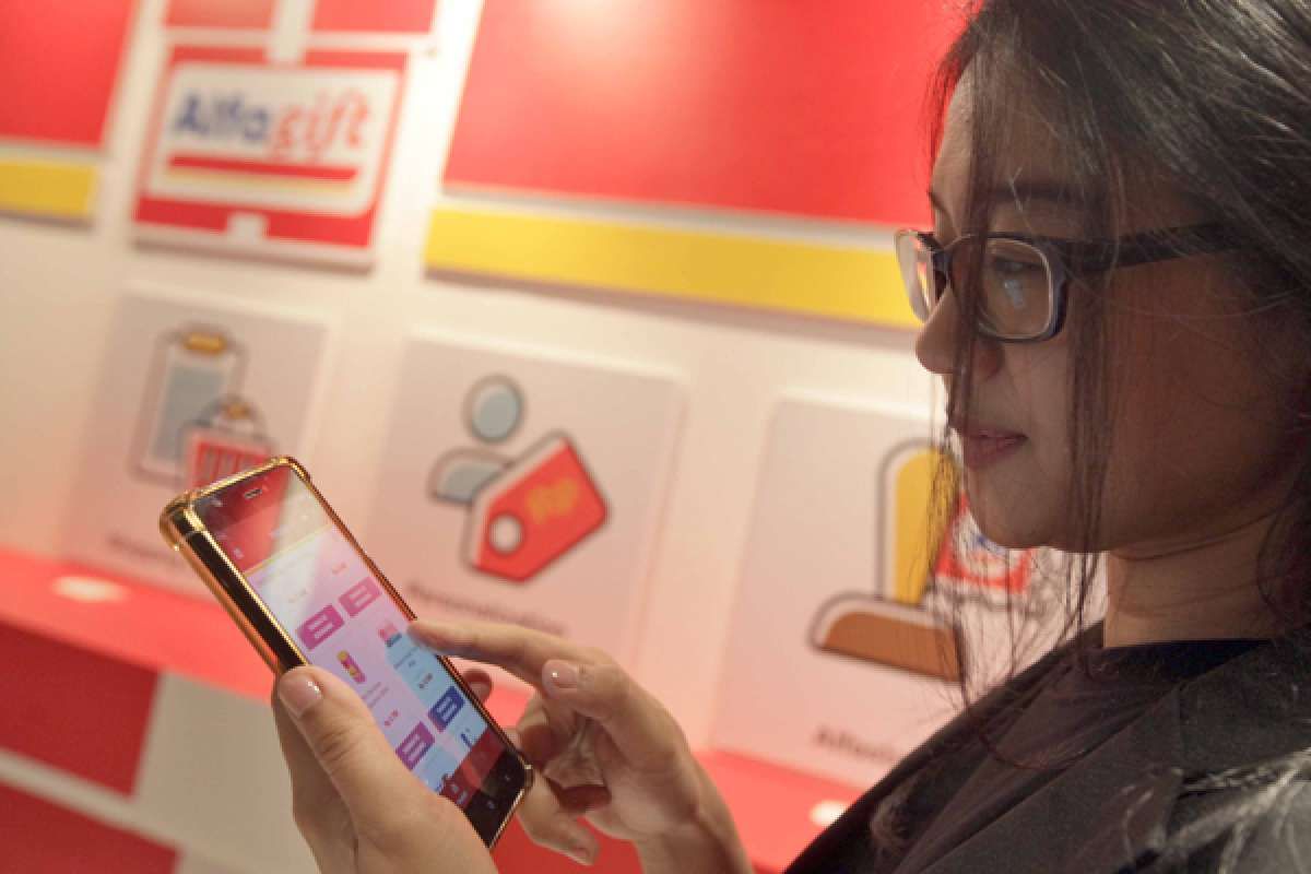 Peluncuran aplikasi Alfagift 4.0