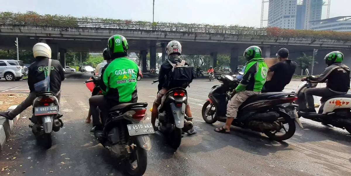Pengendara Ojol bisa batalkan pesanan bila penumpang abaikan protokol kesehatan