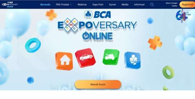 Hingga Jumat (12/3), BCA Expoversary Online 2021 bukukan transaksi Rp 12,9 triliun