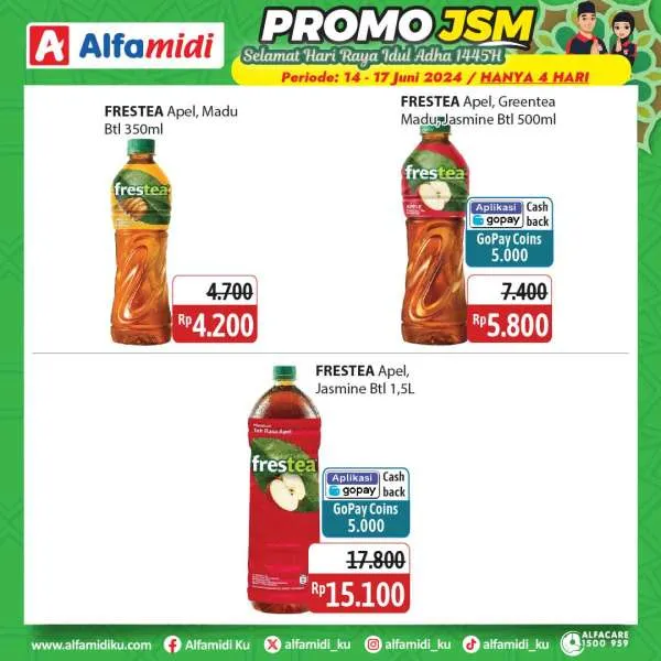 Promo JSM Alfamidi Hanya 4 Hari Spesial Idul Adha Periode 14-17 Juni 2024