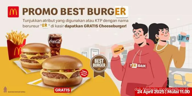 Promo McD Best Burger
