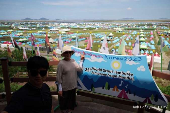 Presiden Minta Jajaran Pantau Situasi Jambore Pramuka Dunia di Korea Selatan