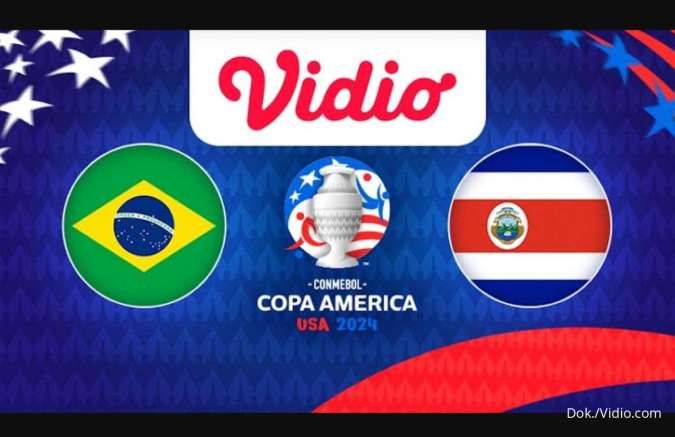 Nonton Streaming Brasil vs Kosta Rika, Copa America Selasa (25/6) Jam 08.00 WIB