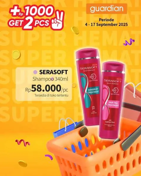 Promo Guardian Super Hemat Periode 4-17 September 2025