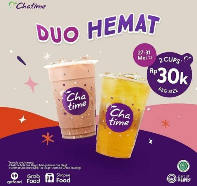Promo Chatime Duo Hemat