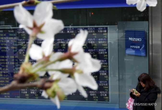 Bursa Jepang sumringah berakhir naik di atas 1%
