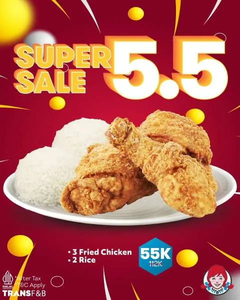 Promo Wendys Chicken 5.5