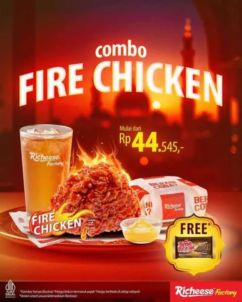 Promo Richeese Factory Fire Chicken