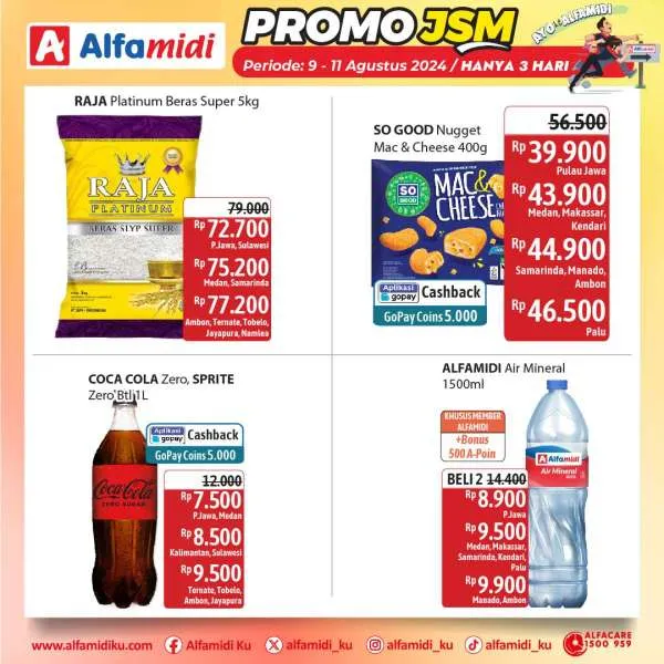 Promo JSM Alfamidi Periode 9-11 Agustus 2024