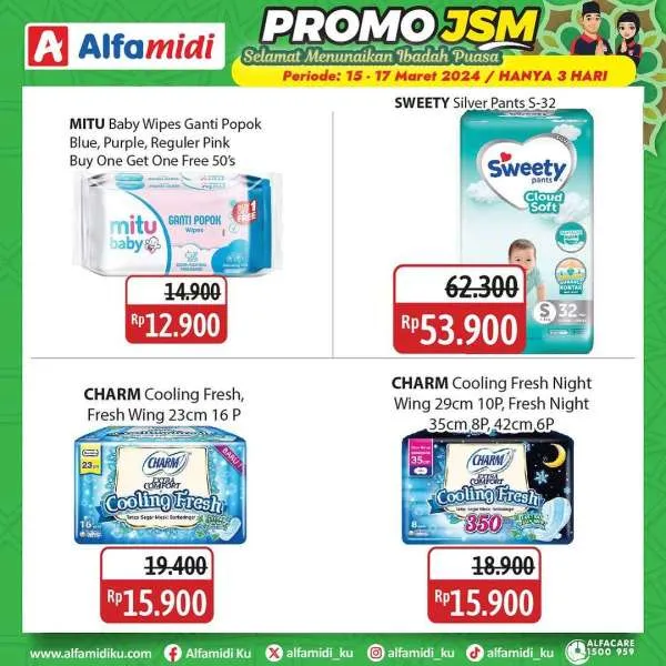 Promo JSM Alfamidi Periode 15-17 Maret 2024