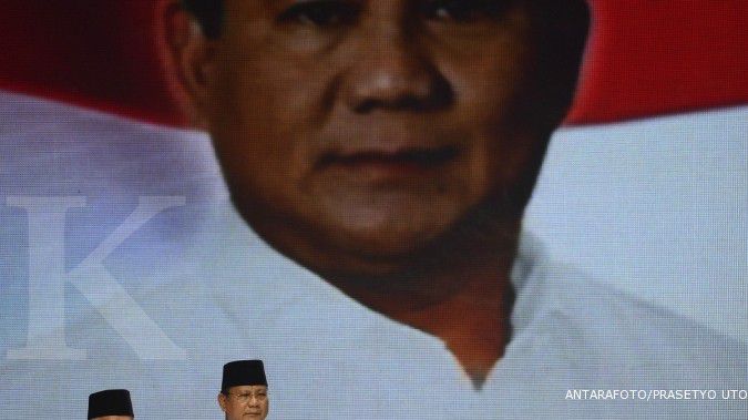 Prabowo: Kalau ada serangan fajar, terima uangnya