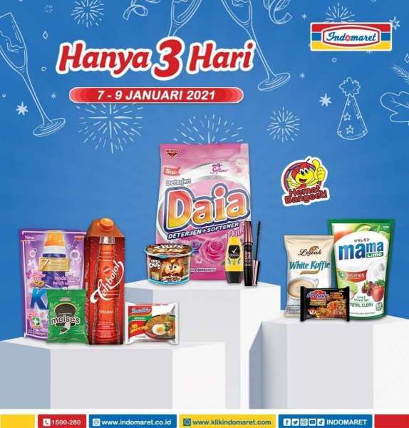 Katalog Promo Indomaret Hanya 3 Hari Periode 7-9 Januari 2022, Mulai Hari Ini (7/1)