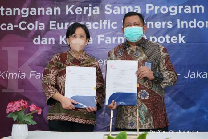 Kolaborasi Kimia Farma Apotek & Coca-Cola Europacific Partners Indonesia Tingkatkan Imunitas & Kesehatan Karyawan