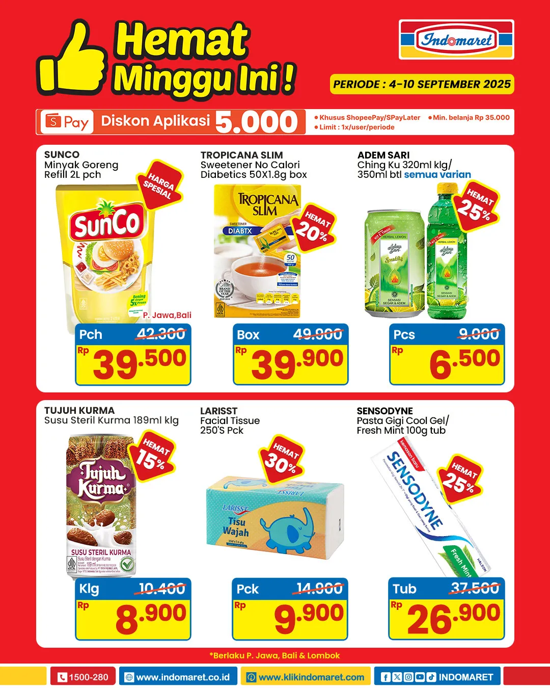 Promo JSM Indomaret Periode 5-7 September 2025