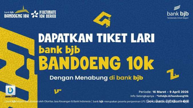 Raih Tiket bank bjb Bandoeng 10K dengan Mudah, Cukup Menabung dan Tempatkan Dana
