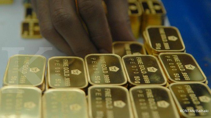 Harga emas Antam berada di Rp 943.000 per gram pada hari ini (10/11)