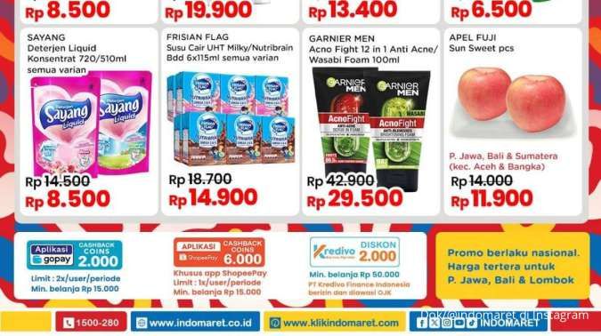 Promo Indomaret 17-23 Oktober 2024 Paling Murah Terbaru