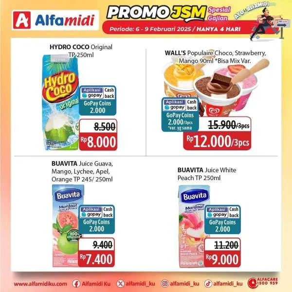 Promo JSM Alfamidi Hanya 4 Hari Periode 6-9 Februari 2025