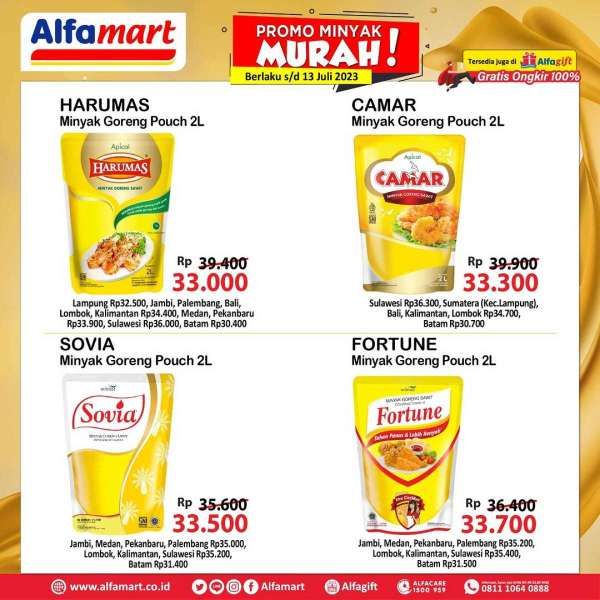 Harga Promo Alfamart Terbaru 13 Juli 2023