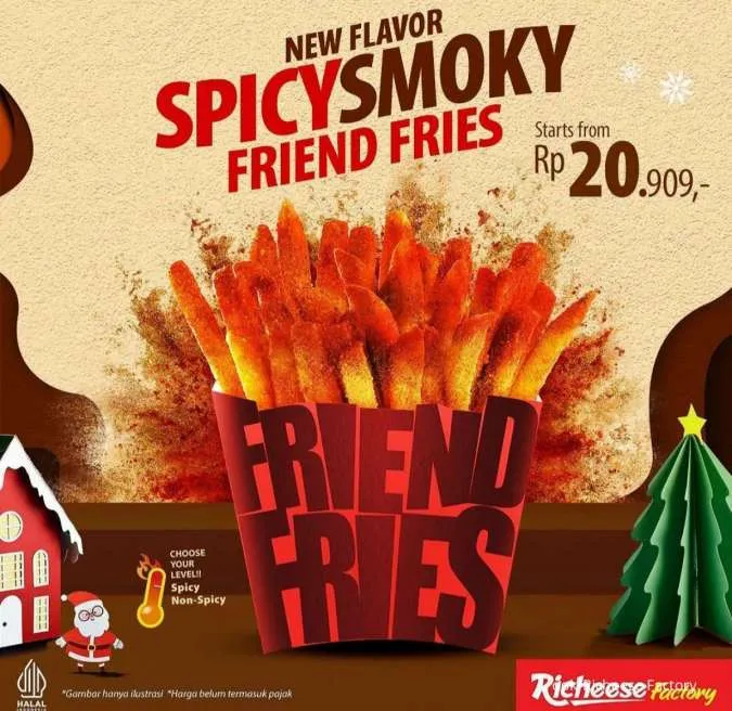 Promo Richeese Desember 2022: Kentang Spicy Smoky