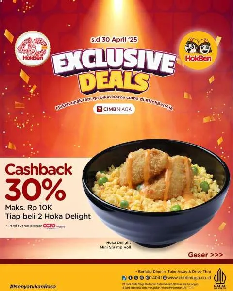 Promo Hokben CIMB Niaga