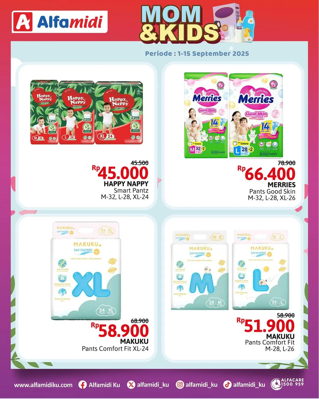 Promo Alfamidi Mom & Kids Periode 1-15 September 2025