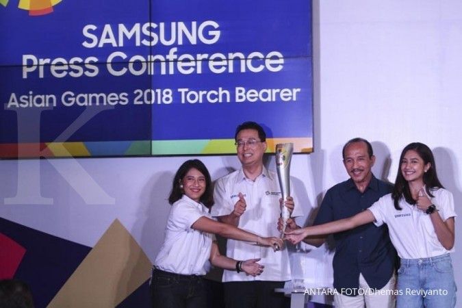 Dukung Asian Games 2018, Samsung bagikan smartphone dan TV