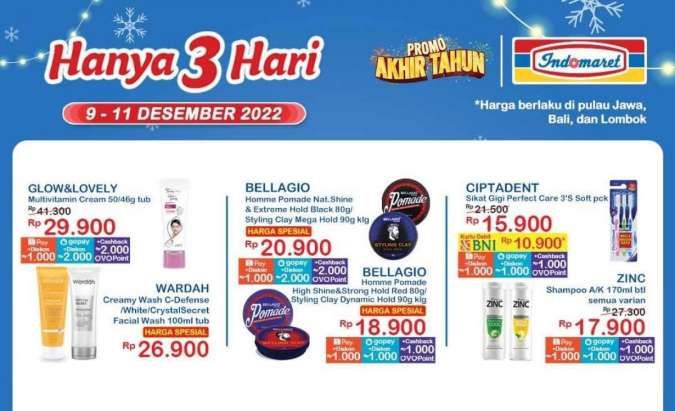 Promo JSM Indomaret 9-11 Desember 2022, Banyak Produk Harga Lebih Murah