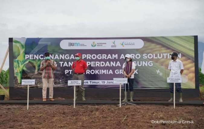 Tanam jagung seluas 108 Ha, Petrokimia Gresik luncurkan Program Agro Solution