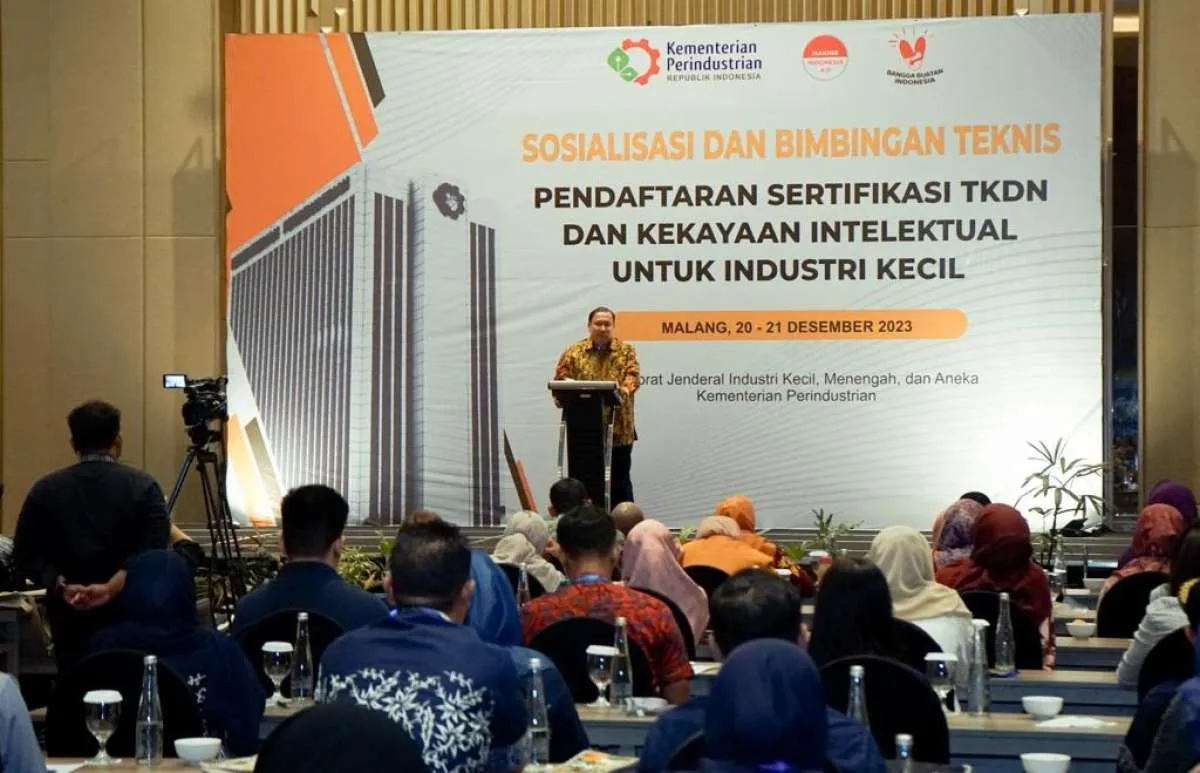 Peduli Industri Kecil, Kemenperin Berikan Sertifikasi TKDN & Kekayaan Intelektual