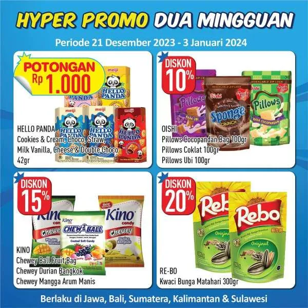 Promo Hypermart Dua Mingguan Periode 21 Desember-3 Januari 2023