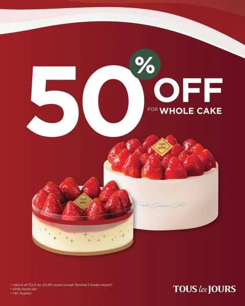 Promo Tous Les Jours Whole Cake Agustus 2025
