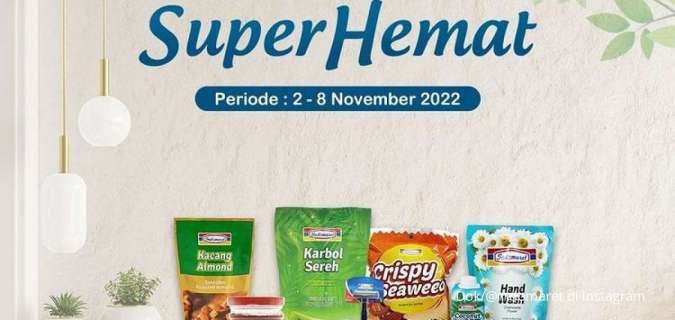 Promo Indomaret Super Hemat di 3 November 2022, Produk Lebih Murah Pekan Ini